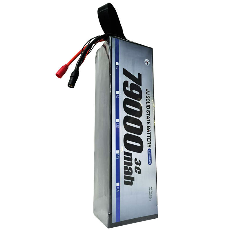 345wh/kg High Density 78000mah 79000 Mah Nmc Semi Solid State Battery 78ah 79ah 14S LIPO UAV Battery for VTOL Drone EVTOL
