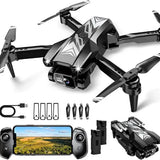 Mini Drone with Camera for Kids Adults-1080P FPV Camera Foldable Drone with Stable Altitude Hol Half Moon Bay CA Drone
