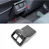 1/18 scale diecast car detail panel set, textured gray with two square openings