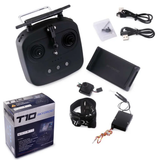 SKYDROID T10 Mini Aircraft Model Plant Protection Machine Remote Control Three-Body Camera Digital Image Transmission Battery Drone