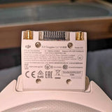 DJI G1S headband device label on a white box with printed specifications