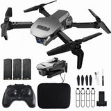 Drone with Double 4K FPV Camera 120? Wide-Angle WiFi RC Quadcopter Helicopters Drone