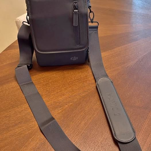 Drone soft case with shoulder strap and DJI logo