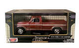 Motor Max American Legends 1979 Ford F-150 Custom brown 1:24 New Premium Diecast Parts
