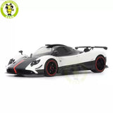 Pagani Zonda Cinque 1:18 diecast coupe model car, white with black accents and red wheels