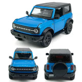 1:36 Ford Bronco Diecast Model Car Metal Toy Cars Toy Vehicle Kids Boys Blue Toy