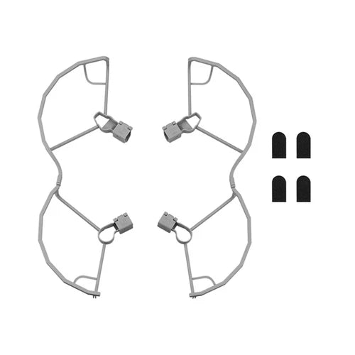 Propeller guard set with anti-collision ring and four mounting arms