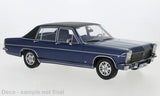 Opel Diplomat B 1972 darkblue Dach black diecast model car 18336 MCG 1:18 Parts