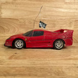 1995 Maisto Ferrari F50 Red Diecast 1:18 Scale Toy Street Car For Parts Parts