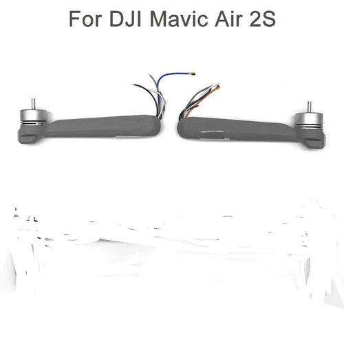 DJI Mavic Air 2S drone arms with motors, folded prop frames