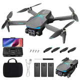 4K Drone With Camera Quadcopter GPS WIFI Flight Time Brushless Motor Drone
