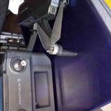 Snaptain drone with front camera gimbal and dark body panel
