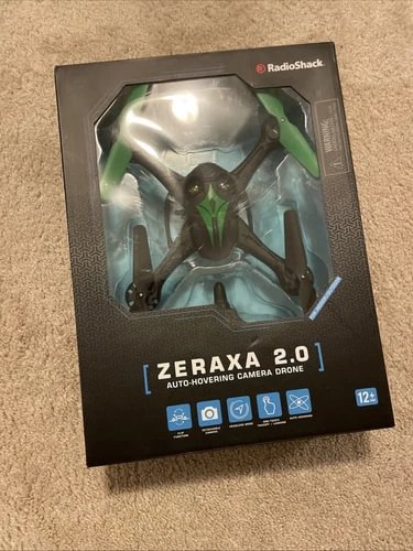 Zeraxa 2.0 auto-hovering camera drone retail box