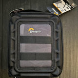 Lowepro DroneGuard CS 150 drone case with padded front panel and Lowepro logo