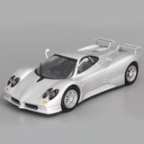1:43 Scale Diecast Car Pagani Zonda C12S 2000 Year DeAgostini Model Supercars Parts