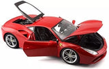 BBURAGO 2016 Ferrari 488 GTB Red 16008 1:18*Nice Diecast Open Parts!! HOTT!! Parts