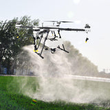 Spray Fumigation Drones Reduce Human Labor Costs for Crops Farms Spray Pesticides Over Large Areas with Drones