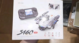 S160 Drone WIFI FPV 4K Dual Camera Obstacle Avoidance Remote Control with Screen Drone