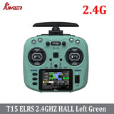 Jumper T15 2.4Ghz Radio Controller ELRS 1000mW For Long Rang RC Drones Green Drone
