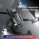 Pro Drone 8K Optical Flow HD Camera GPS Foldable Quadcopter RC Toy P11 Drone