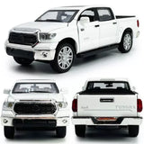 1:36 Tundra Pickup Truck Model Car Diecast Toy Cars Metal Vehicle for Kids White Toy