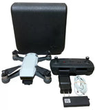 DJI Spark Model MM1A Camera Drone Kit With Remote, Battery, & Cord - White Drone