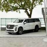 SHADOW PRO 1/64 Scale Cadillac Escalade ESV White Diecast Car Model Toy Gift Toy