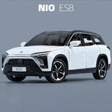 1:24 NIO ES8 SUV New Energy Vehicles Alloy Model Car Toy Diecasts Toy Vehicle Parts