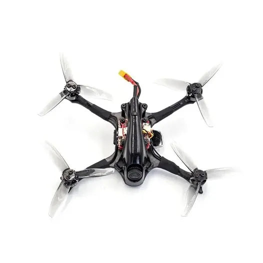 Atomrc D135 FPV drone quadcopter with four propellers and black frame