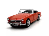 1:76 Red MG MKIII Convertible Sports Model Diecast Metal Car Toy Parts