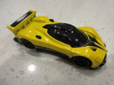 2021 Hot Wheels Pagani Zonda R Yellow & Black Diecast 1:64 Toy Race Car Parts