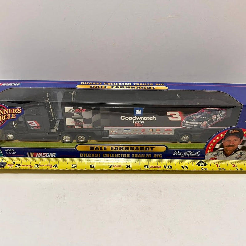 Dale Earnhardt #3 diecast collector trailer rig with Goodwrench branding and scale details