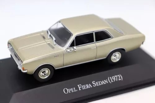 1/43 scale Opel Fiera Sedan 1972 diecast alloy car, light beige