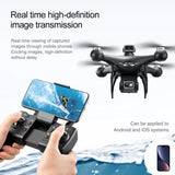 2024 New Drones with HD Camera 4K Dual RC Drone WIFI FPV Foldable 3 Battery USA Drone