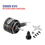 Drone Components for Flash Hobby D2826 EVO Fixed Wing Motor 930KV 1000KV 1450KV 2200KV 12N14P FPV UAV Spare Parts for Flashhobby Drone