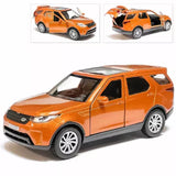 Land Rover Discovery Metal Model Diecast Car, Collectible Toy, Model, Gold 1/36 Toy