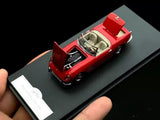 GFCC 1:64 Red 1960 250GT California Convertible SWB Model Diecast Metal Car  Toy
