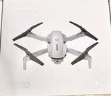 SIMREX X800 Drone with Camera for Adults Kids, 1080P FPV Foldable Gray Drone