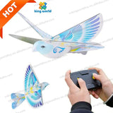 KW RC E-Bird 2.4G 2CH Remote Control Toy Flying Bird Factory Wing Indoor RC Airplane RC E-Bird Toys Drone