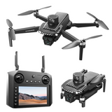 U99 MAX Pro Drones LED 4.5 Inch Screen Remote Control Brushless Quadcopter Aerial Photography Laser Obstacle Avoidance U99 MAX Drone
