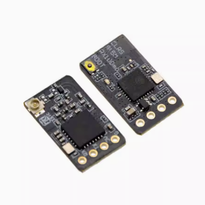 FPV nano receiver circuit board, two small PCB modules with mounting pads