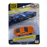 1:64 Ford Mustang Shelby GT350 Model Car Diecast Vehicle Alloy Toy Cars Orange Toy