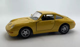 Maisto Porsche 911 Carrera 1:36 Yellow Diecast Car Model Toy Toy