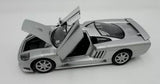 SILVER Saleen S7 1:24 Diecast Model - Motormax Parts