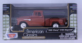 Motor Max #23164NX 1:43 Diecast 1955 Chevy 5100 Sidestep Truck Parts