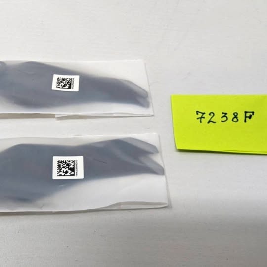 Gray drone propeller blades set, low-noise design