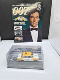 Yellow 1:43 diecast Lada 1500 car in clear display case with magazine packaging