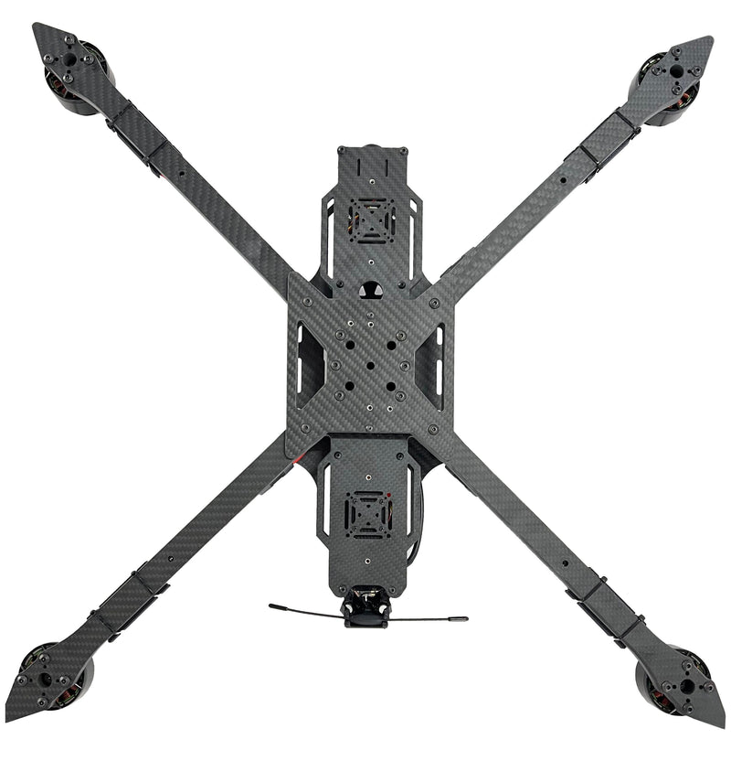 DroView Heavy Payload FPV Drone 13 15 Inch, W/h VTX 3.3-6G 2.5-10W VRX 433 750Mhz TI/IR Camera, Long Distance Racing Drone FPV Drone