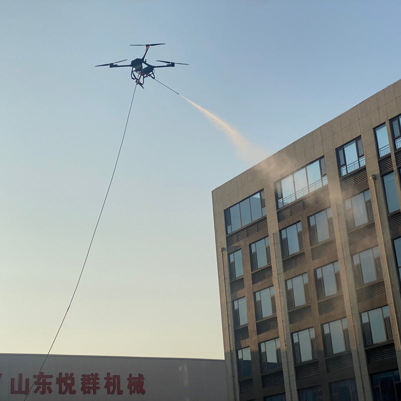 Hot Sale Large Payload Washing High Building Roof Windows Solar Panel Cleaning Drone