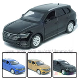 1:36 VW Touareg SUV Model Car Diecast Toy Vehicle Collection Kids Gift Pull Back Toy